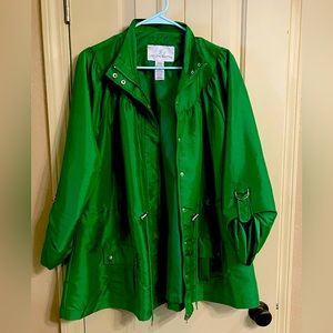 Jaclyn Smith Lime Green Summer Jacket